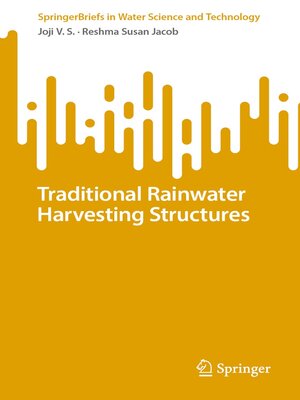 cover image of Traditional Rainwater Harvesting Structures